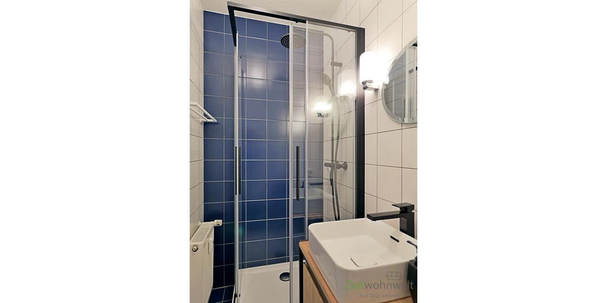 Dusche im Bad