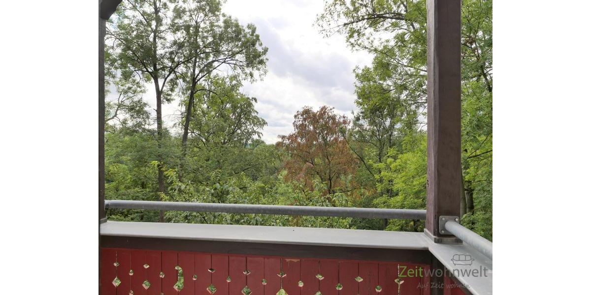 Blick vom Balkon