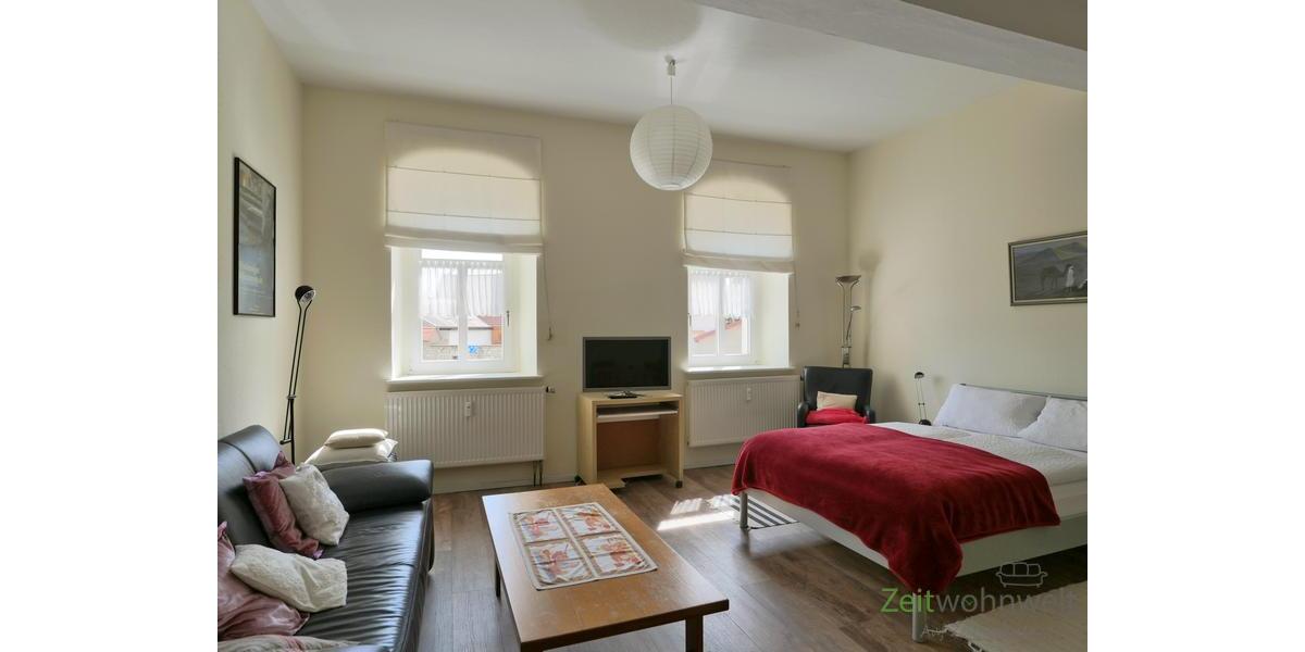 (EF1313_M) Weimar: Oßmannsstedt, großzügiges möbliertes Apartment mit Freisitz und PKW-Stellplatz - Etagenwohnung Ilmtal-Weinstraße Oßmannstedt | Angebot:26548561