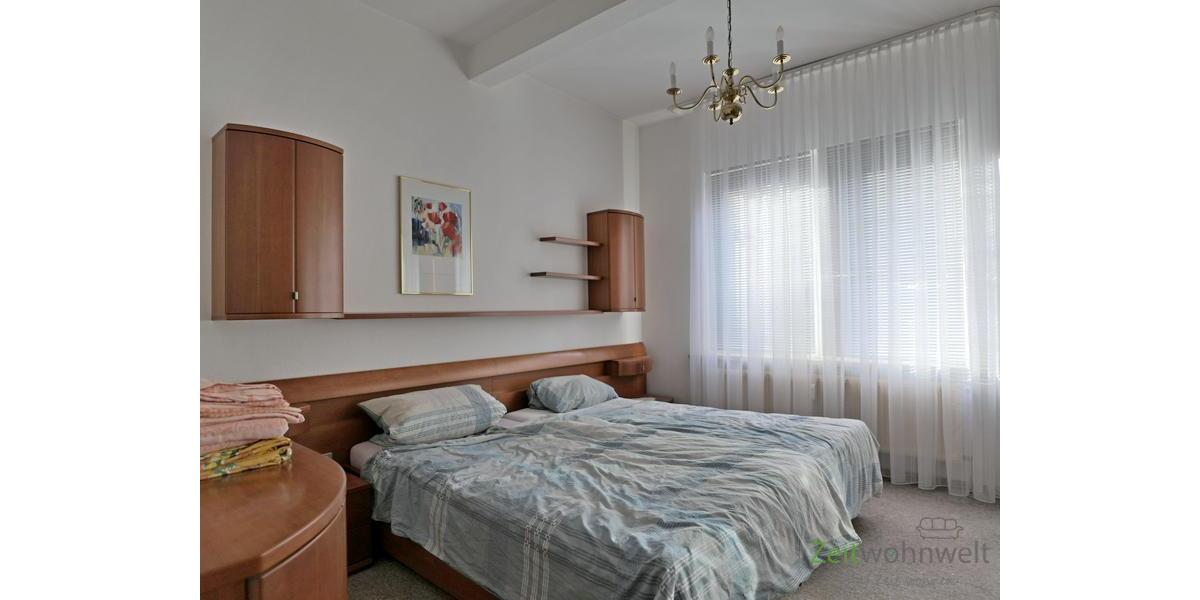 Blick ins Schlafzimmer