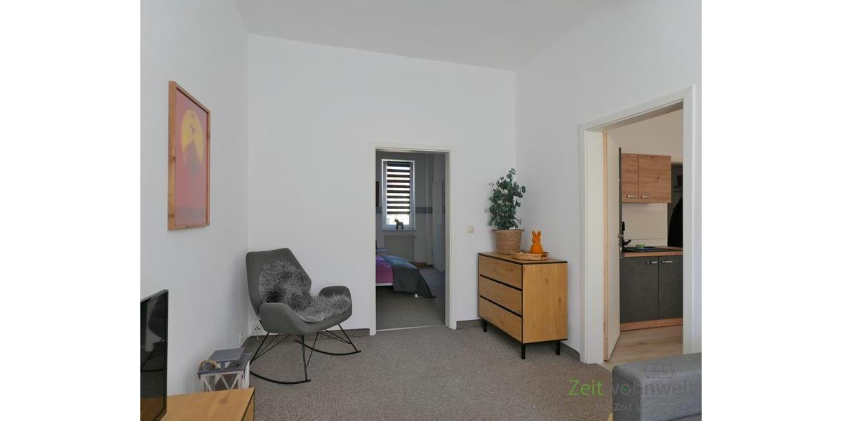 Blick zum Schlafzimmer
