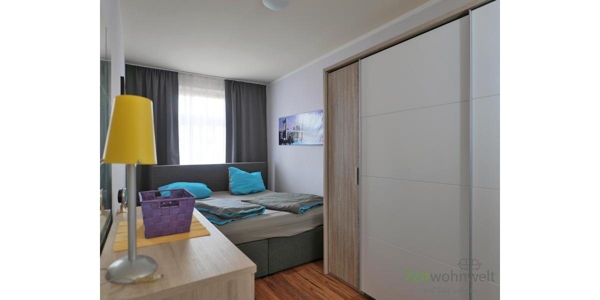 Blick ins Schlafzimmer