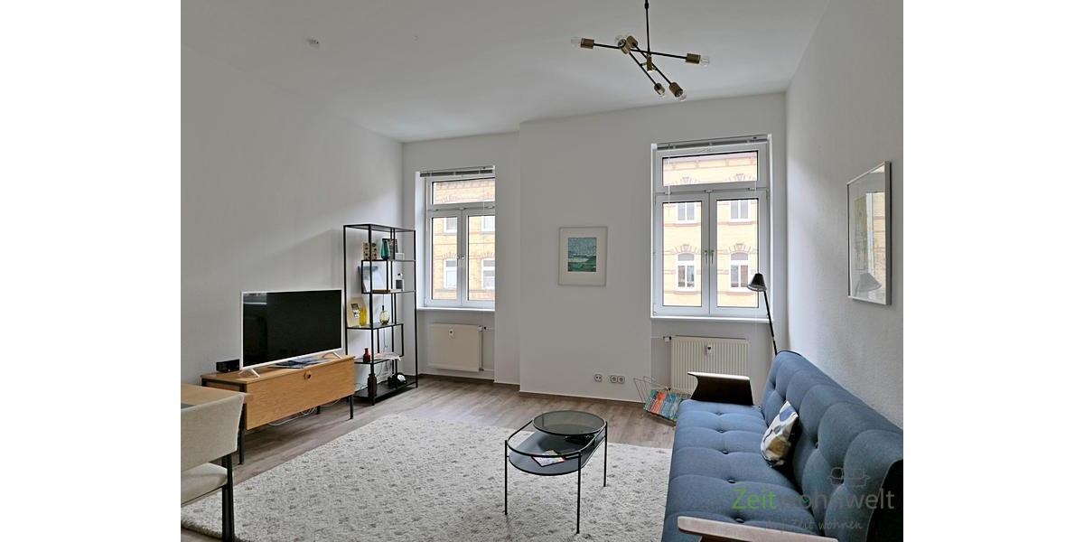 (EF0887_M) Erfurt: Johannesvorstadt, zentrumsnahe, neu möblierte Wohnung im coolen Retro-Style der 70er Jahre - Etagenwohnung Erfurt Johannesvorstadt | Angebot:26876756
