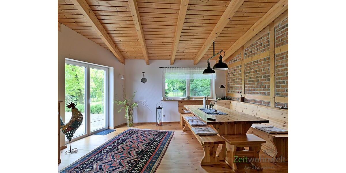 (EF0309_M) Weimar: Gelmeroda, neu gebautes Wohnhaus im alpenländischen Stil mit Grundstück, Kamin, WLAN, vollmöbliert - Einfamilienhaus Weimar Gelmeroda | Angebot:23623957